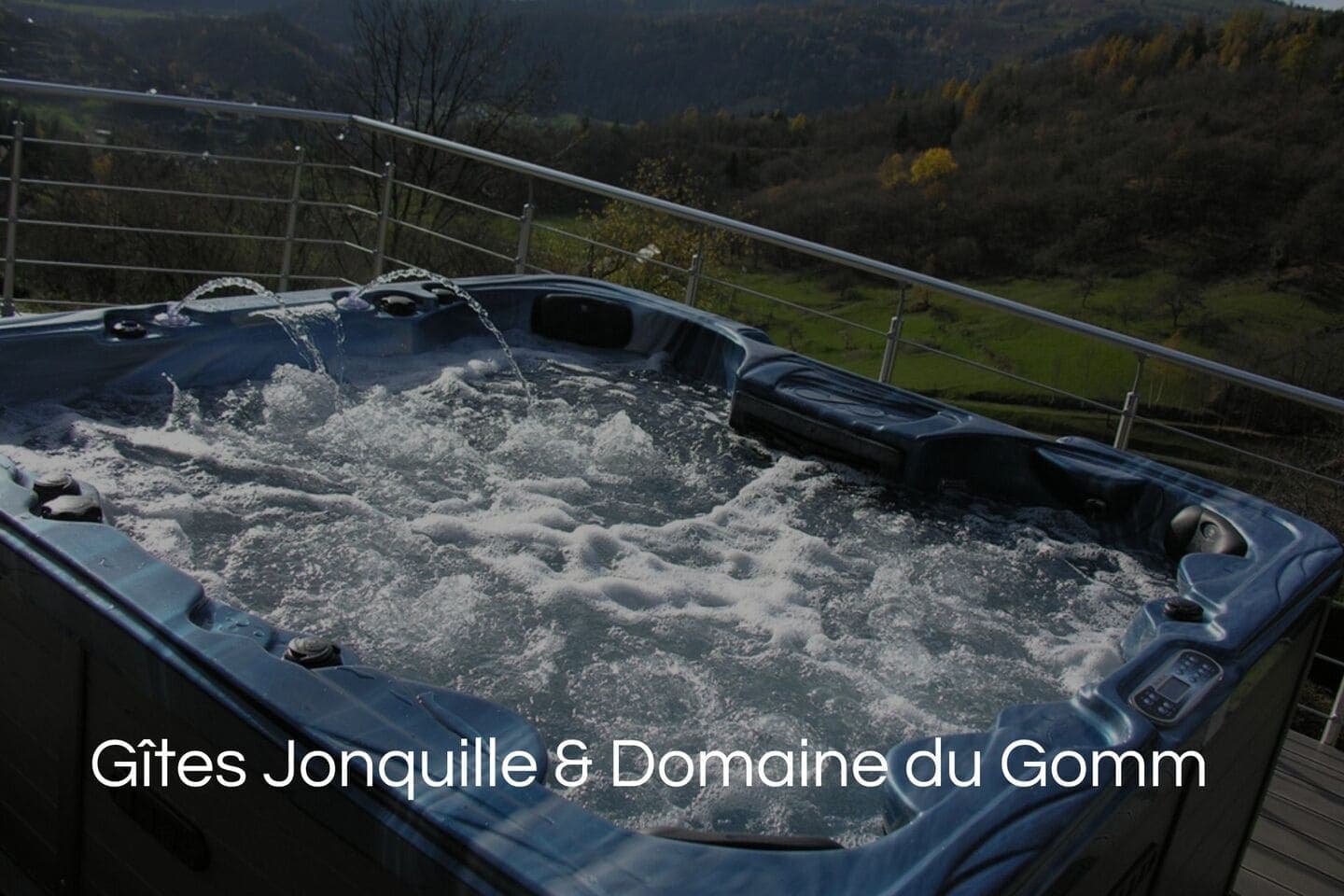 Spa extérieur du Domaine du Gomm à Oderen, Hautes-Vosges